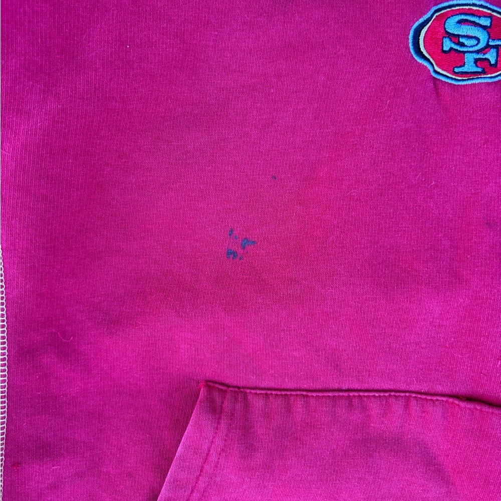 Y2K San Francisco 49ers Hoodie Pullover Sweater - Picture 8 of 12